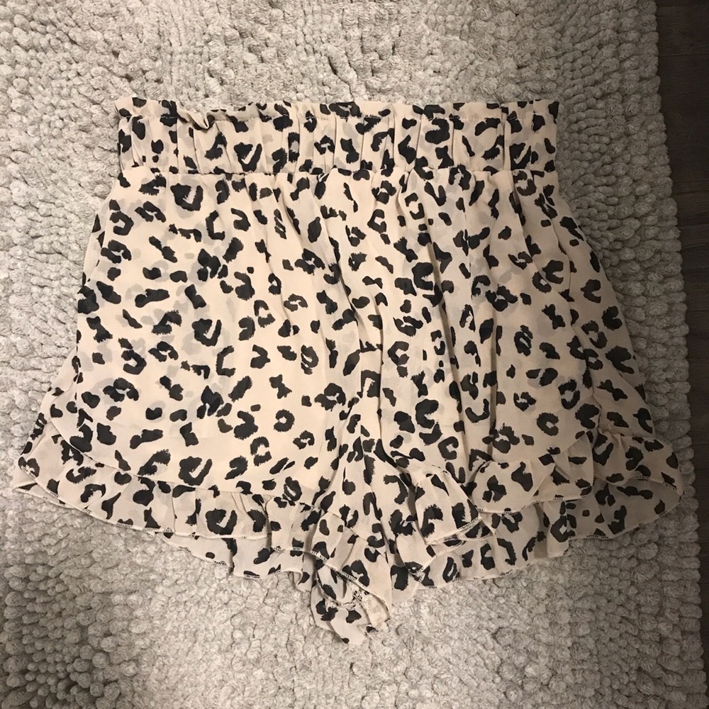 francesca’s Cheetah Shorts